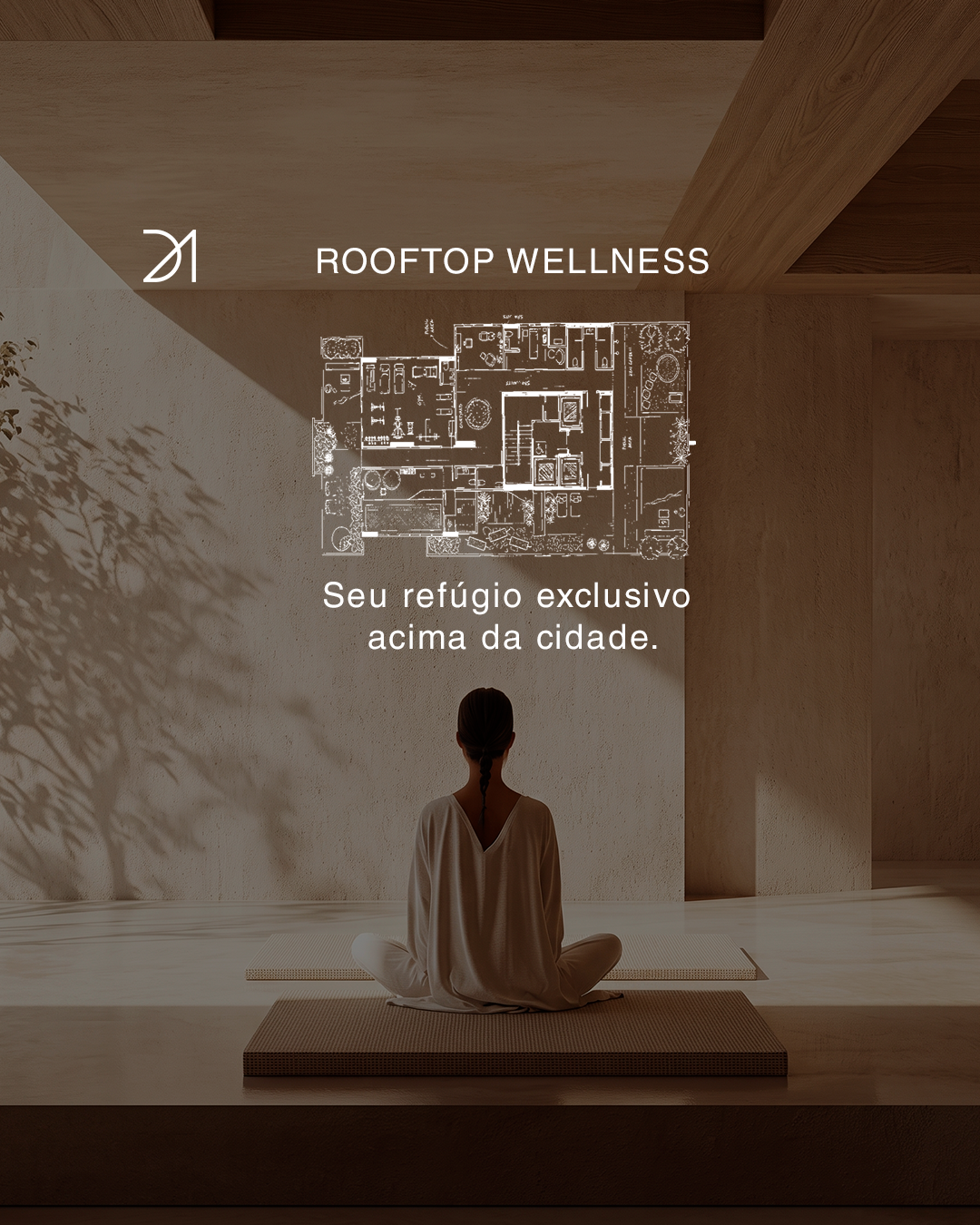 Rooftop Wellness · refúgio exclusivo